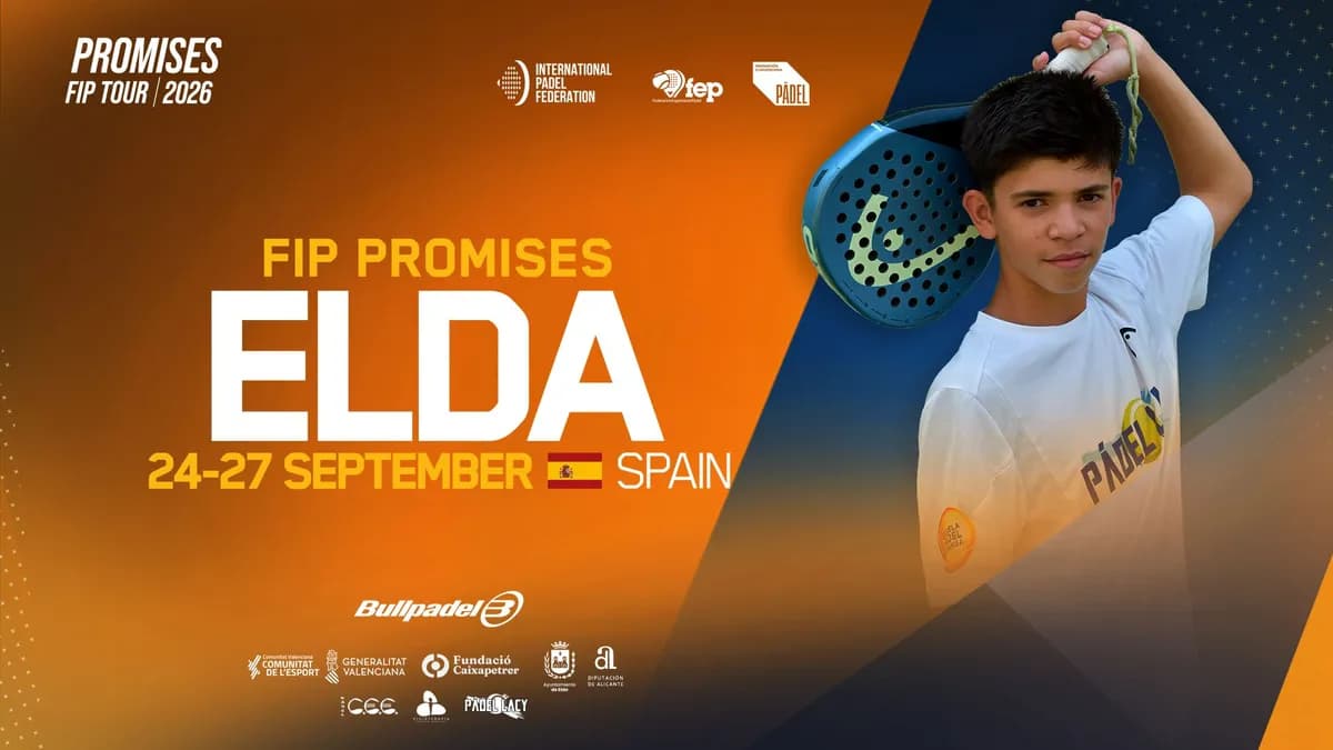 Elda acogerá el torneo internacional FIP Promises del 25 al 27 de septiembre