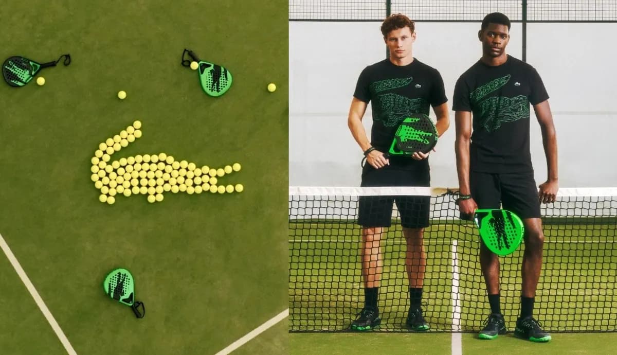 Lacoste lanza sus primeras palas de pádel: L.MAX y L.SOFT