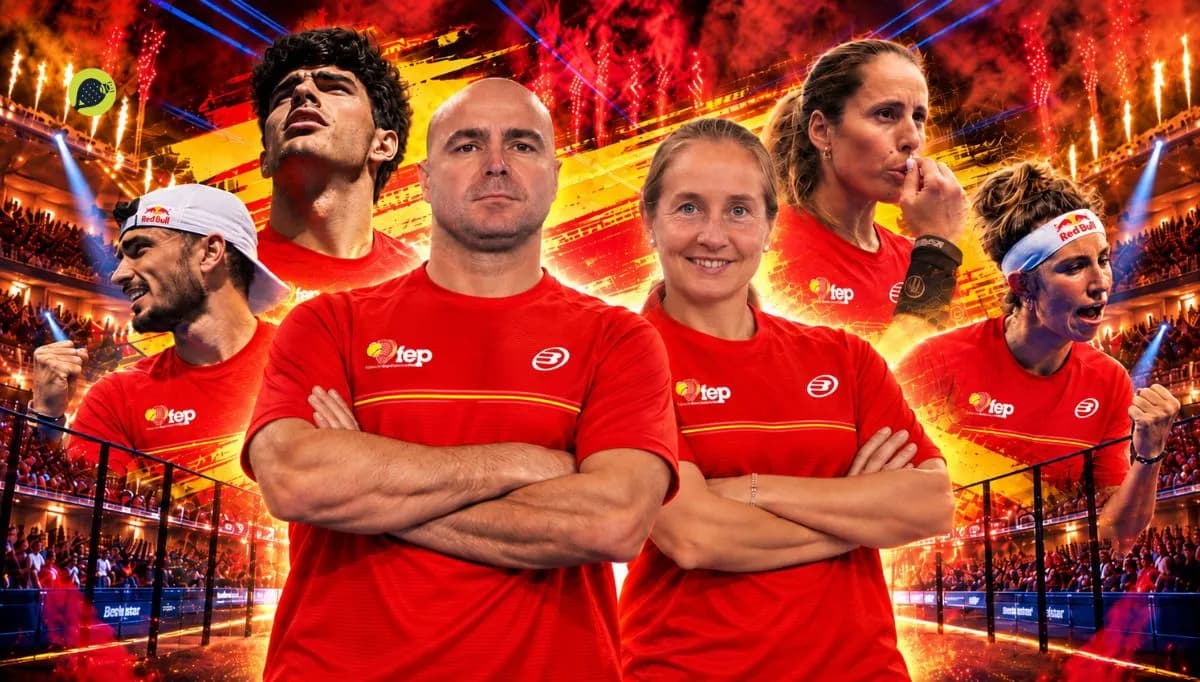 Convocatoria oficial de España para el Mundial de Pádel en Doha