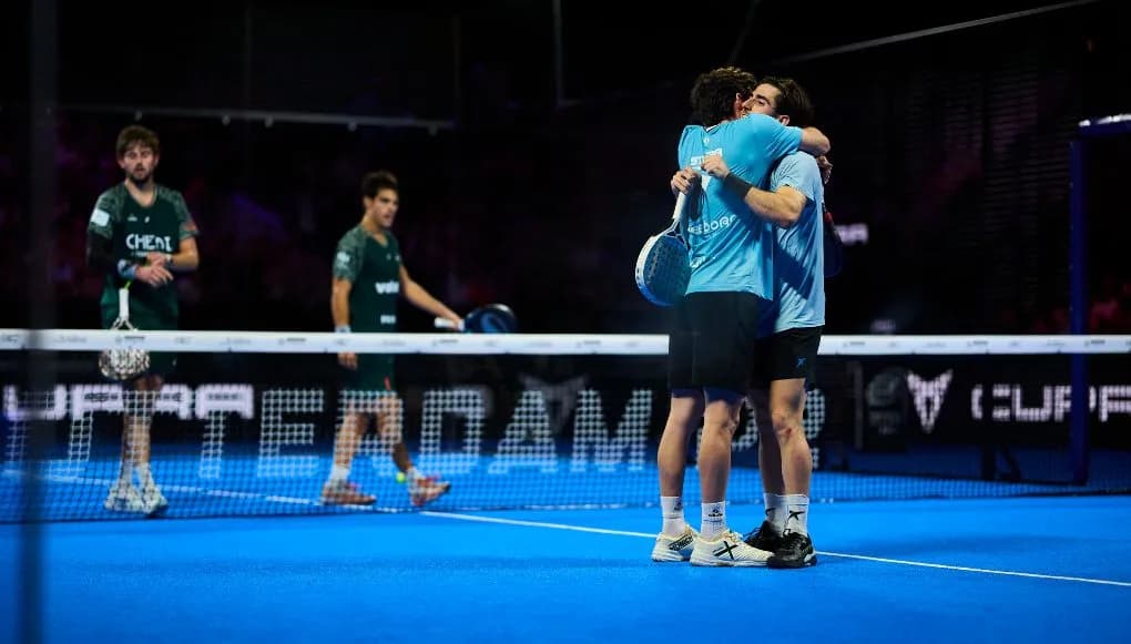 Franco Stupaczuk y Jon Sanz alcanzan su primera final en Premier Padel en Rotterdam