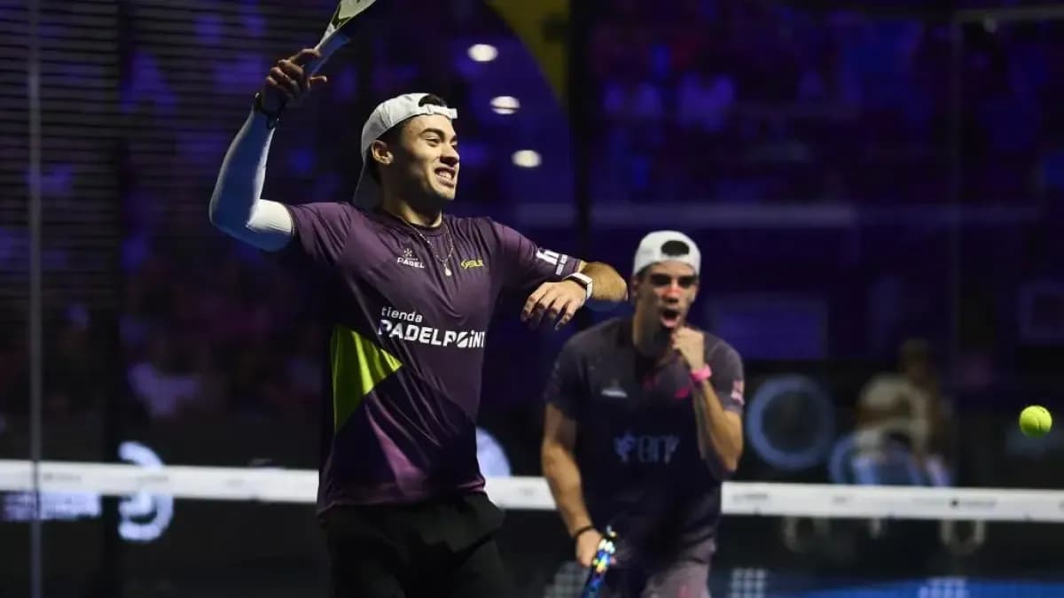 Lebrón y Augsburger protagonizan una remontada épica ante Galán y Chingotto