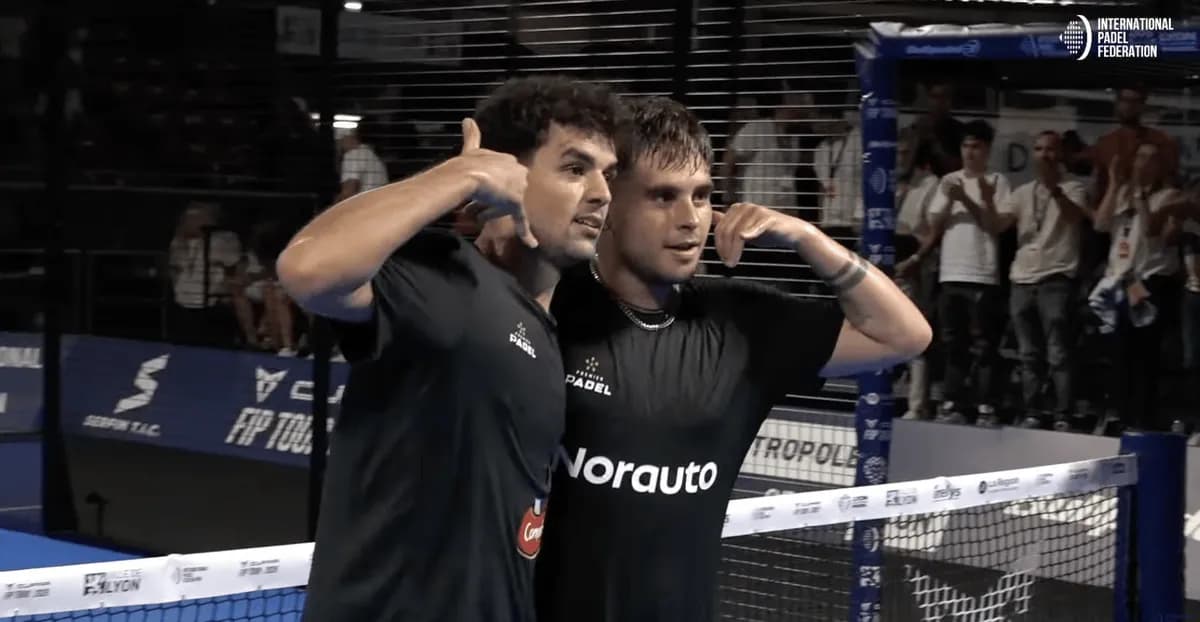 Leal y Guerrero se coronan campeones en Lyon tras quedar fuera de la selección española