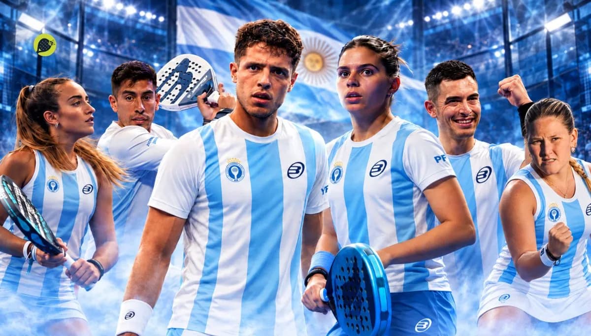 Convocatoria de Argentina para el Mundial de Pádel 2026