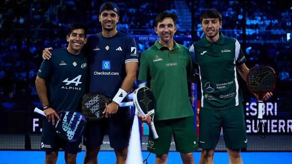 Sanyo Gutiérrez analiza el futuro de Galán y Chingotto en el pádel