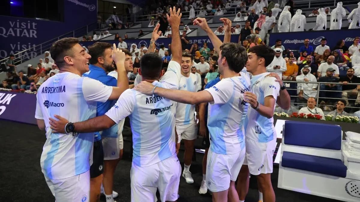 Convocatoria oficial de Argentina para el Mundial de Pádel 2026