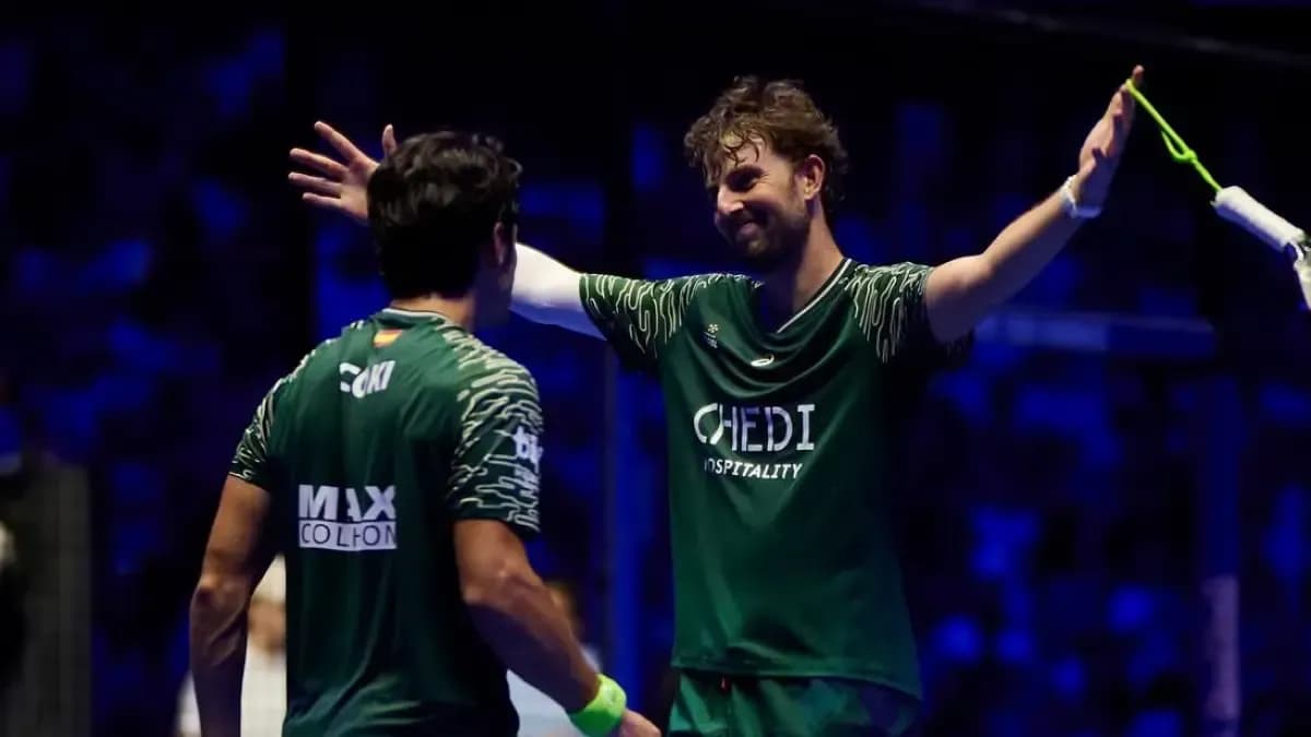 Guerrero y Leal avanzan en Rotterdam P2 tras un intenso partido