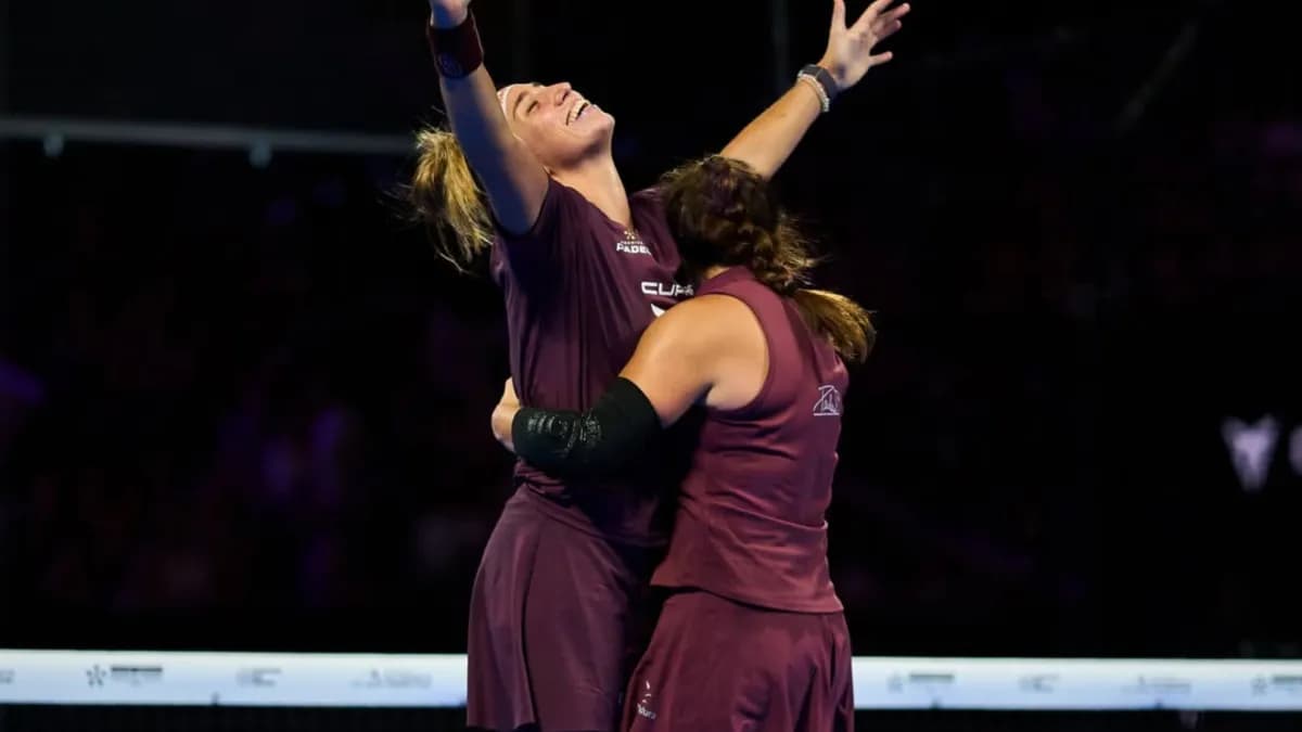Paula Josemaría y Bea González llegan a la final del Rotterdam P2
