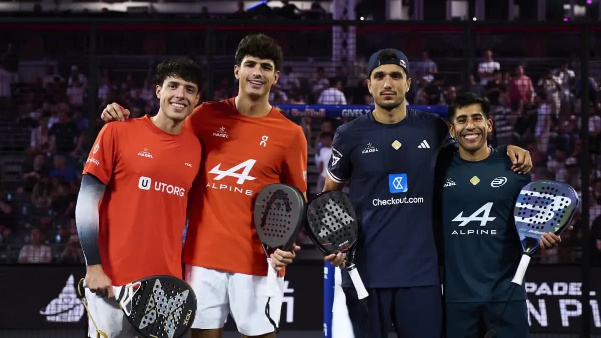 Horarios y transmisión de las finales del Paris Major de Premier Padel