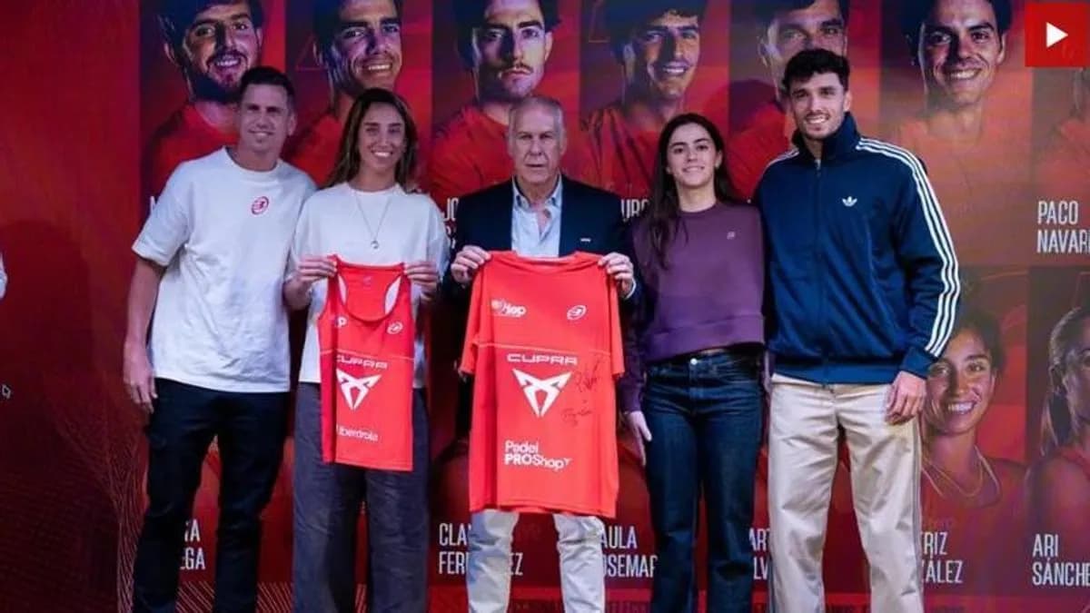 España define su equipo para el Mundial de pádel 2026