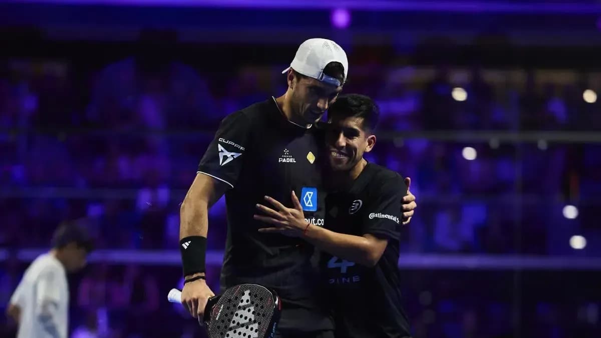Galán y Chingotto avanzan a semifinales en Milán tras vencer a Libaak y Alfonso