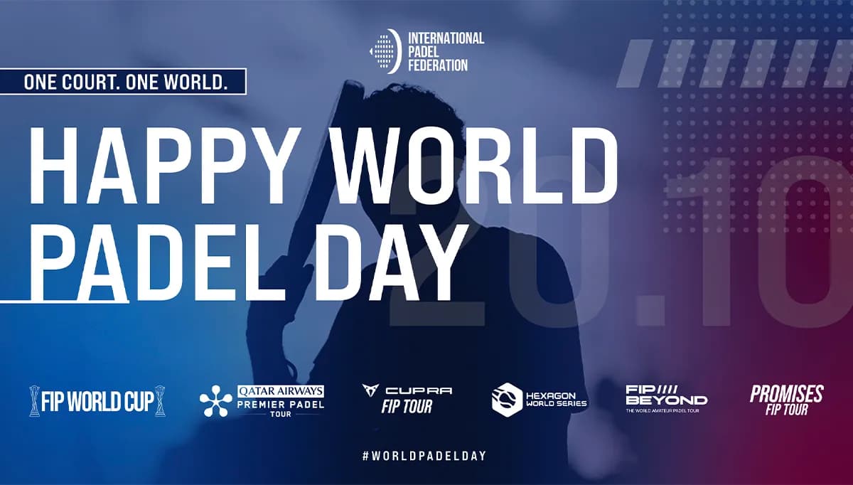 La FIP oficializa el Día Mundial del Pádel y busca su inclusión en los Juegos Olímpicos