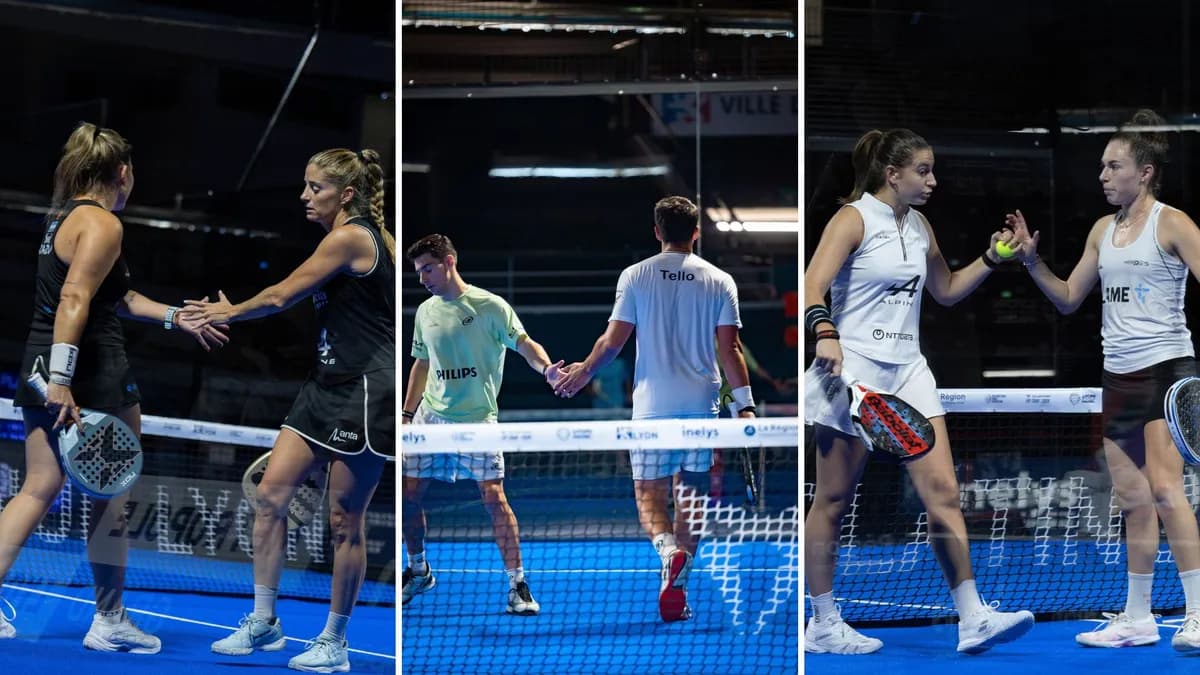 FIP Platinum Lyon: Sorpresas en las semifinales femeninas y dominancia masculina