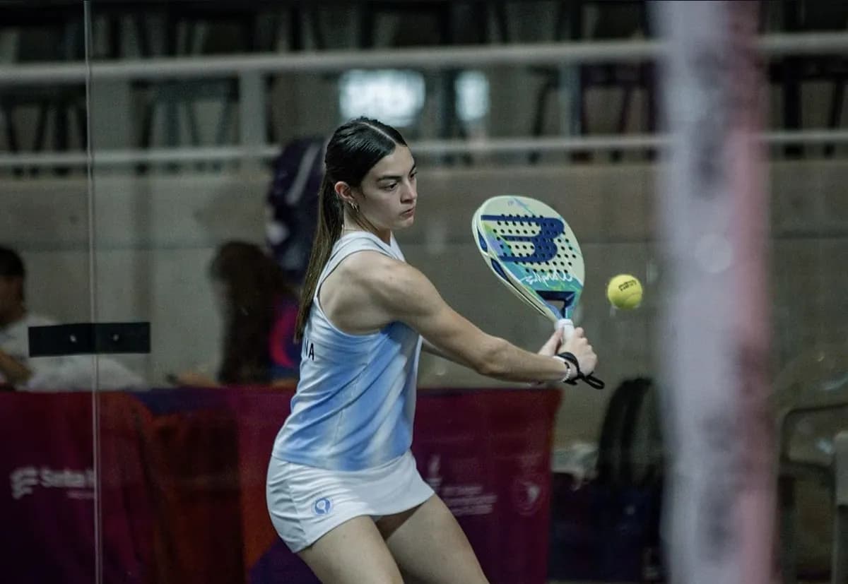 Victoria Vílchez, la joven promesa del pádel argentino que competirá en el Mundial
