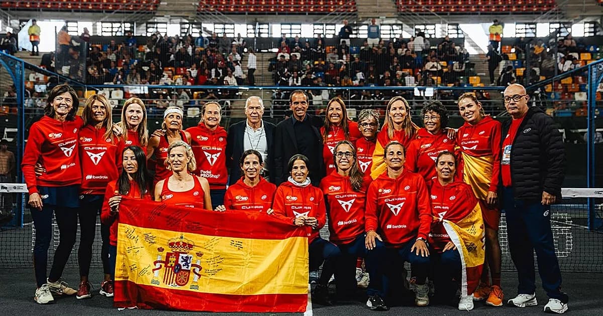 Argentina y España brillan en el Mundial de Pádel de Veteranos