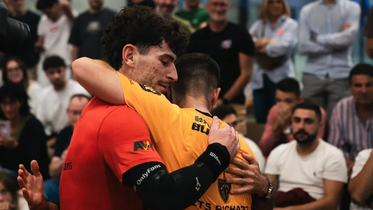 Thomas Leygue y Bastien Blanqué defienden su pasión por el pádel