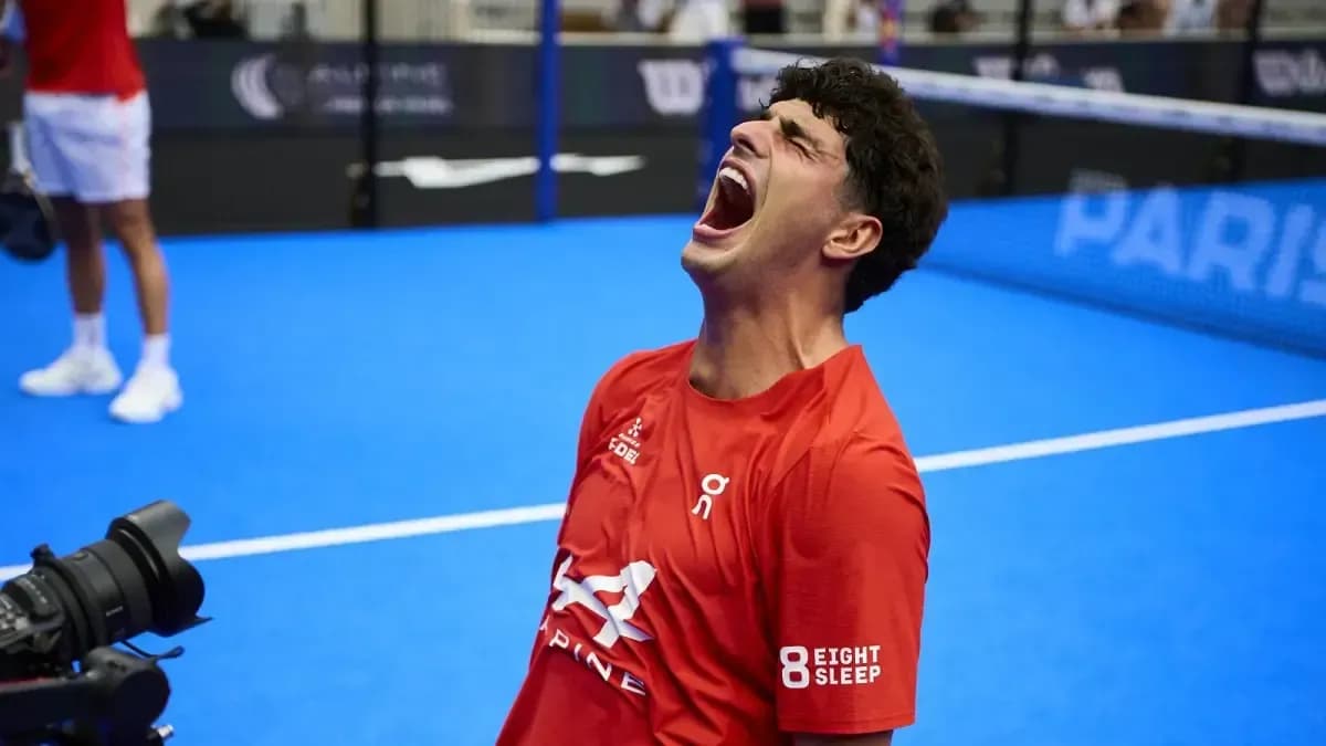 Arturo Coello: Confianza y determinación en el pádel profesional