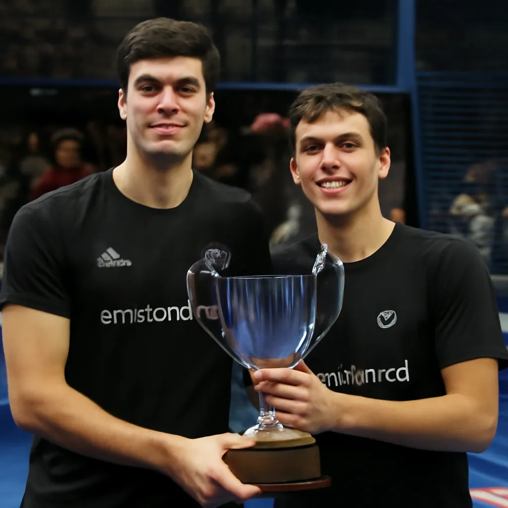 Coello y Tapia logran su tercer título consecutivo en Rotterdam