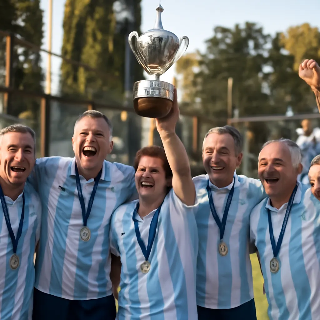Argentina se corona bicampeona del Mundial Senior de Pádel tras vencer a España