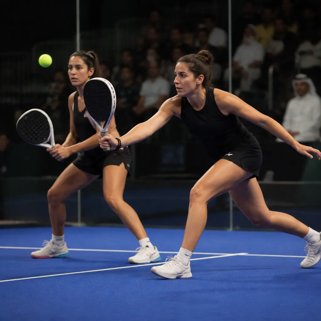Ari Sánchez y Andrea Ustero avanzan a la final tras un intenso duelo en Kuwait