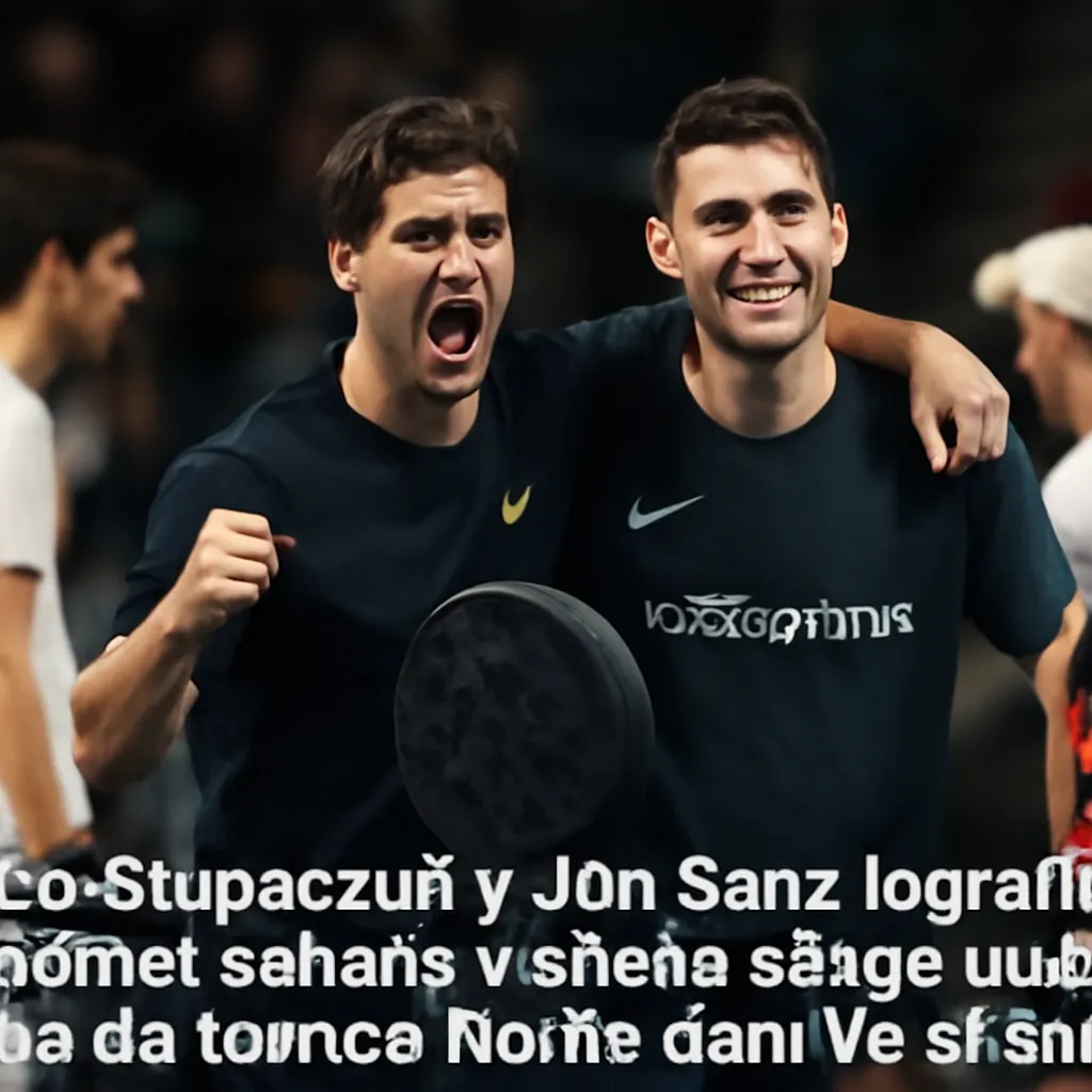 Stupaczuk y Sanz sorprenden al eliminar a Galán y Chingotto en Rotterdam P2